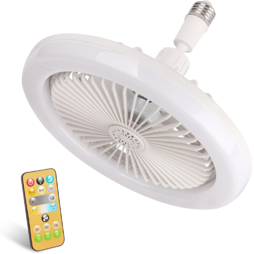 Ventilador de Techo Con Luz + Mando